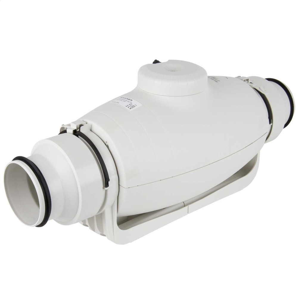 Inline MV250 Fan Silent Timer 250m3/hr