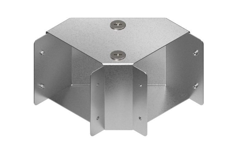 [22MB44BF] MB Trunking 100mm 90d Flat Bend