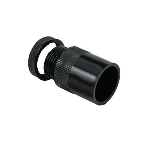 [22RB20M] Cond Adap Male + LkRng 20mm Bk