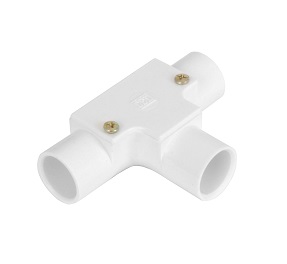 Conduit Tee Inspection 20mm Wh
