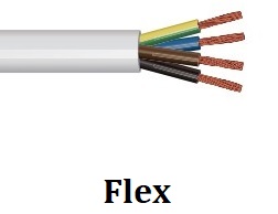 [23FE4c0.75-50] Flex 4c 0.75mm 3184y 50m