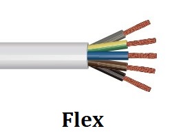 [23FE5c0.75-50] Flex 5c 0.75mm 3185y 50m