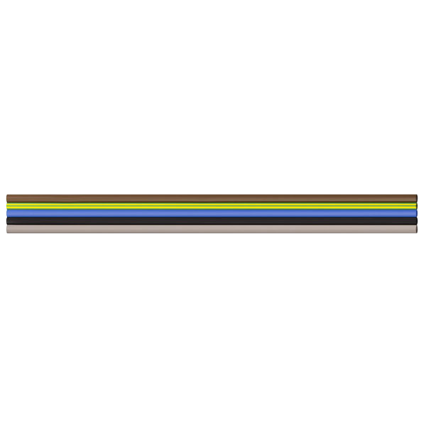 [23ISH06Kit1] Heat Shrink 6.4mm= 4,6sing 1m HSKiT1-64
