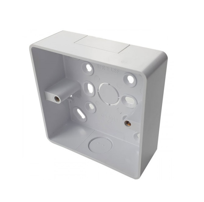 [24BPR132esr] Pattress 1g 32mm CutOut=Ø20, T25.16 -SB1GRW 