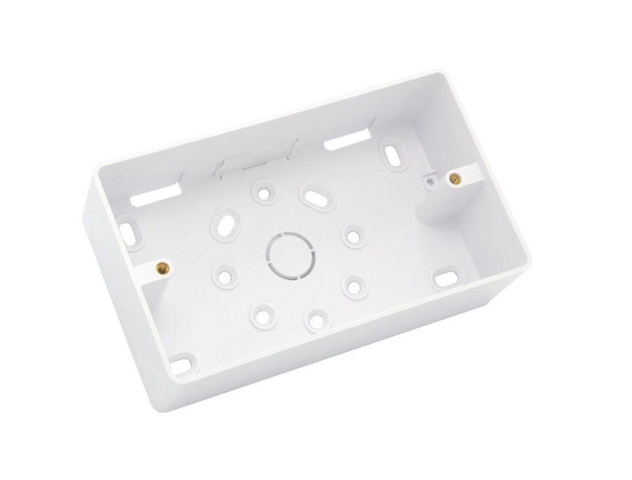 [24BPR244U] Pattress 2g 44mm CutOut=Ø20, T25.16 SFR2/44