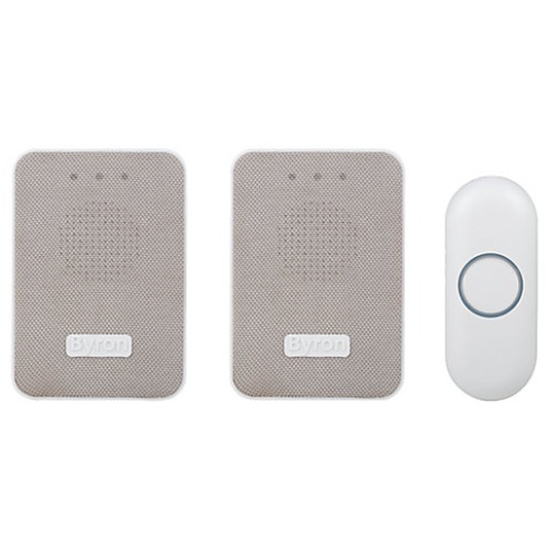 Door Chime RF Plugin Twin Pack 150m DBY-22324UK