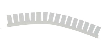 [24GRO.STRIP] Grommet Strip for 1.6mm to 2.0mm Panel White 10m Roll