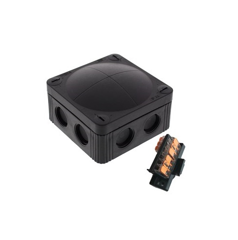 Wiska 85x85x51mm IP65 Bk