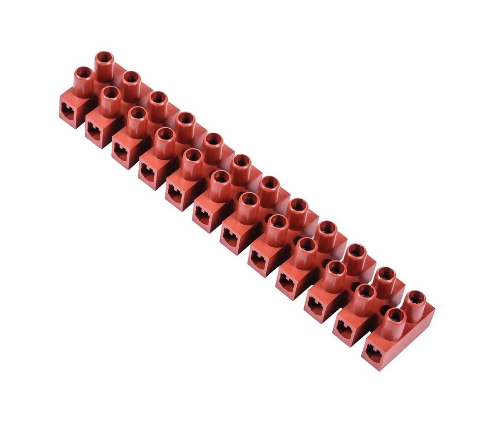[24JCS15H] Connector Strip 15a HighTemp STIFF BR (NIGLON)
