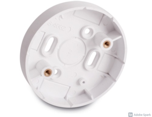 [24LB22] CEILING Pattress 3" dia CRA1-LSF