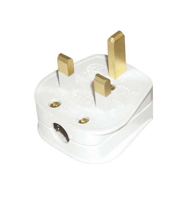 [24PT13W] Plug 13a Std Wh PA320