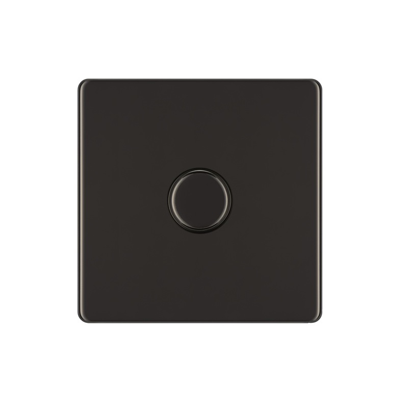[25BCNi.01] Bg Scr.Less Dimmer 1g LED 50w BNickle FBN81-01
