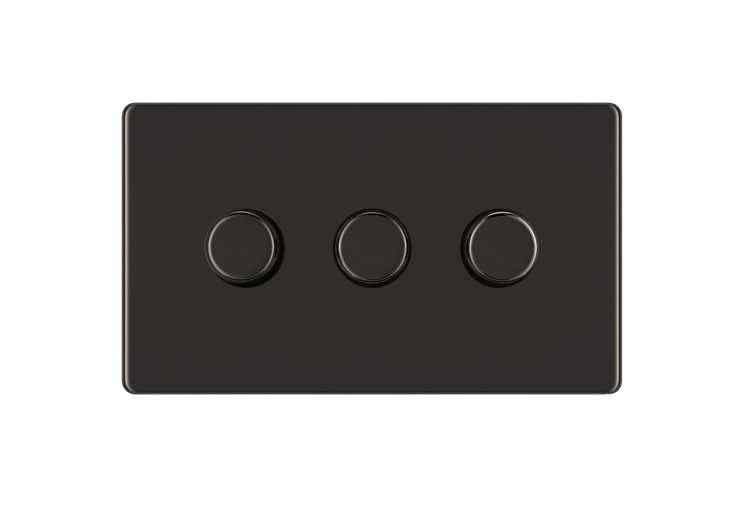 Bg Scr.Less Dimmer 3g LED 50w BNickle FBN83-01