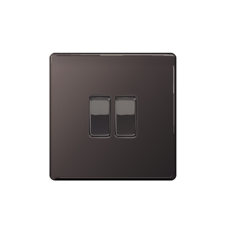 Bg Scr.Less Switch 2g 2w BNickle FBN42-01