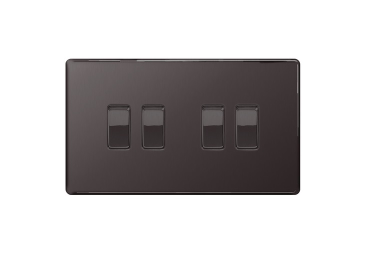 Bg Scr.Less Switch 4g 2w BNickle FBN44-01