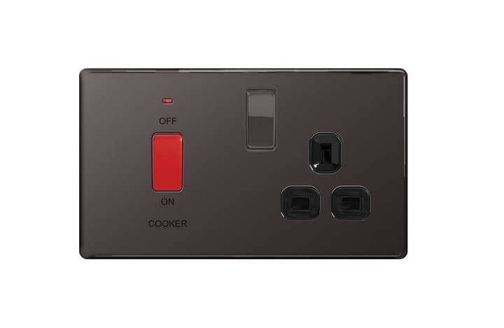 Bg Scr.Less Cooker Sw+Skt BNickle FBN70B