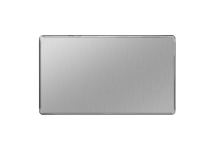 Bg Scr.Less Blank 2g BruSteel FBS95-01