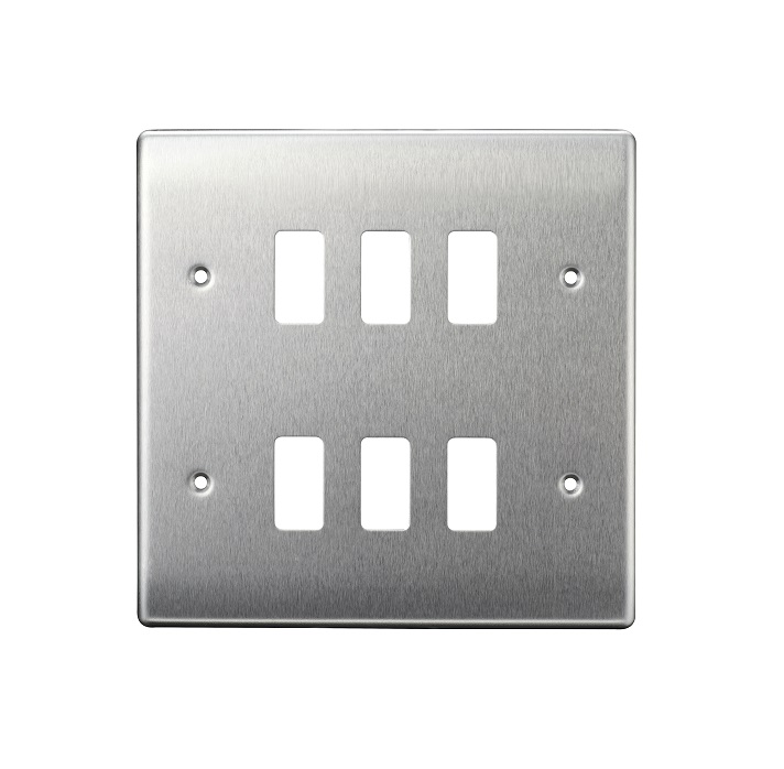[25BDGS.2x3] BG raised Grid 6g Cover 2row.3 BS RNBS6-01