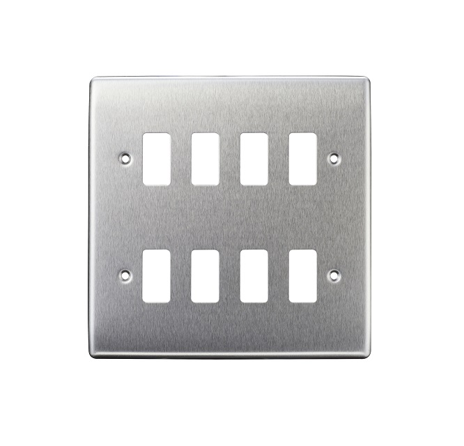 [25BDGS.2x4] BG raised Grid 8g Cover 2row.4 BS GNBS8/RNBS8-01