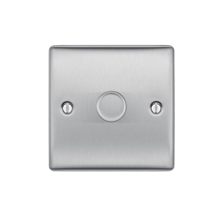 [25BDS.01] Dimmer 1g LED 50w Bg BS Raisd NBS81-01