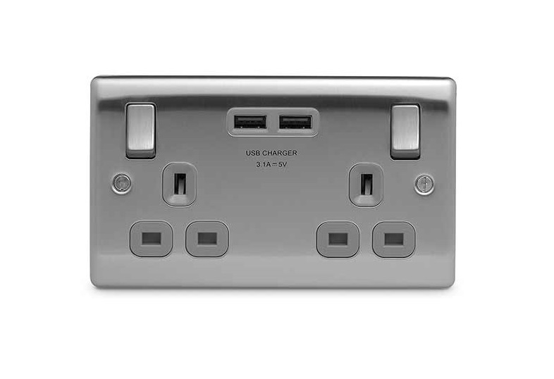 BG B Raisd Doub.Skt UAA BruSteel NBS22U3G