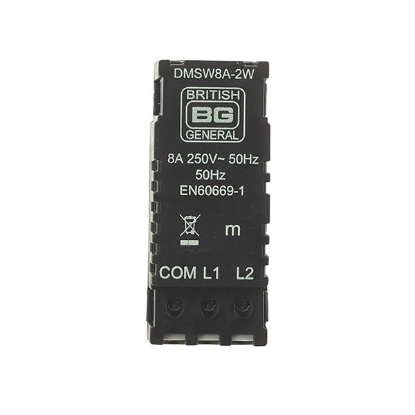 [25BGA.01DSW] Push On Off Sw Module Bg DMSW8A/2W-01