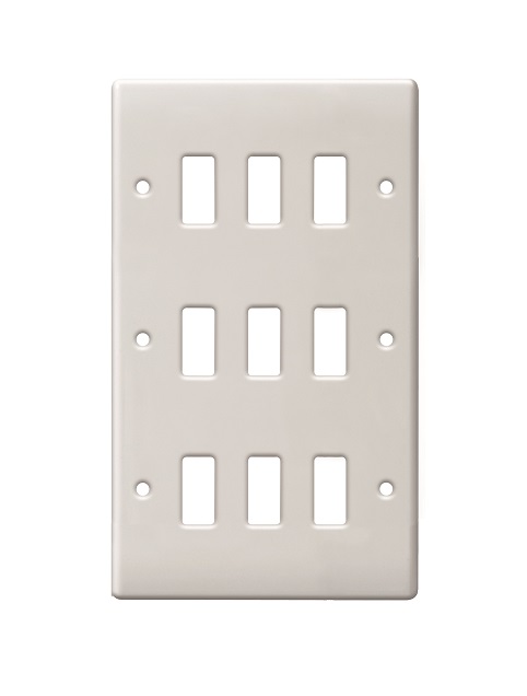 [25BGA.3x3] Grid 9g Bg Cover Whi 3Raw.3 R89-01