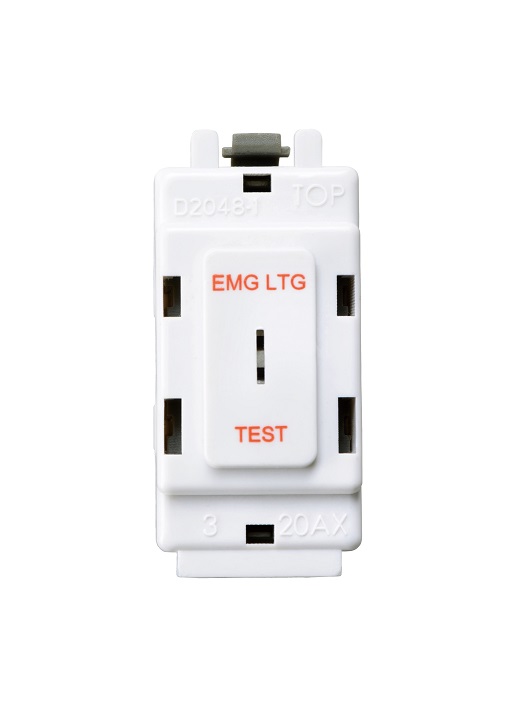 [25BGA.R12EL] Grid DP 20a Emerg Mod Bg Wh R12EL-01