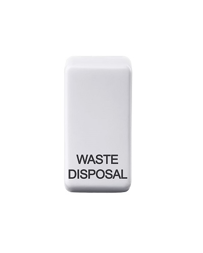 Grid Rocker WasteDisposal Bg Wh GRWDISW/RRWDISW