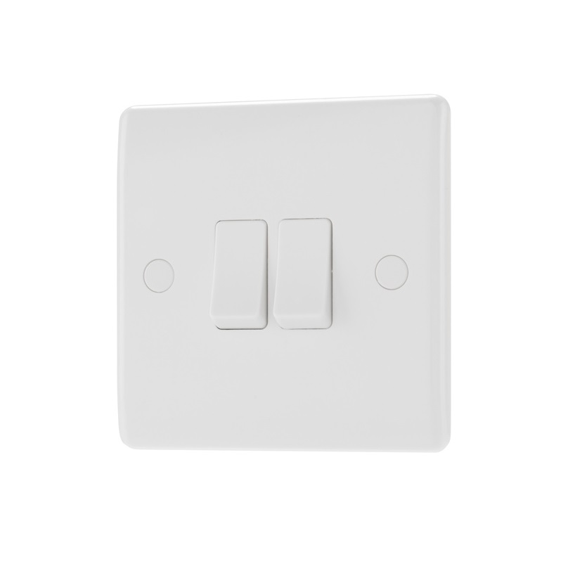 [25A12R842] Bg.Curv Switch 2g 2w Whi 842