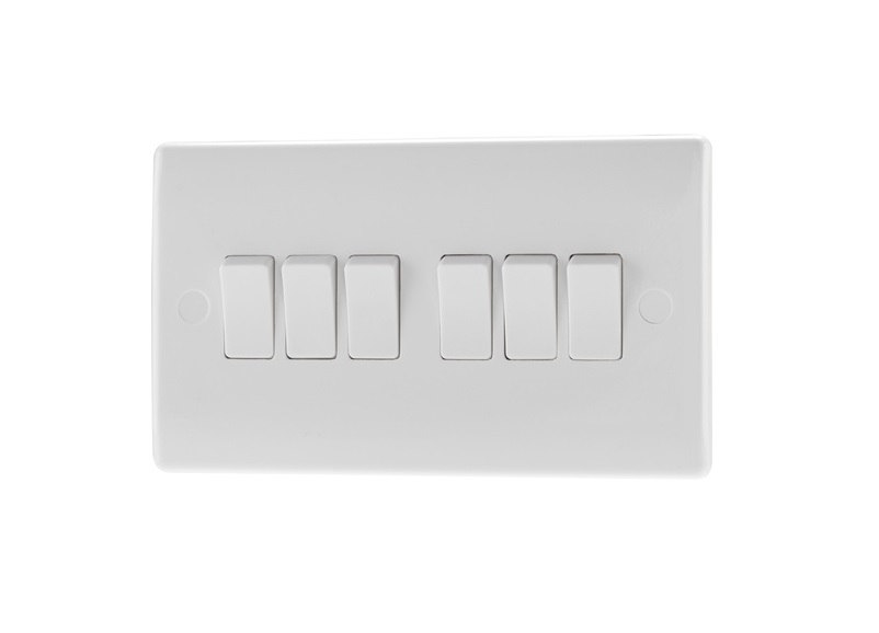 [25A16R846] Bg.Curv Switch 6g 2w Whi 846-01