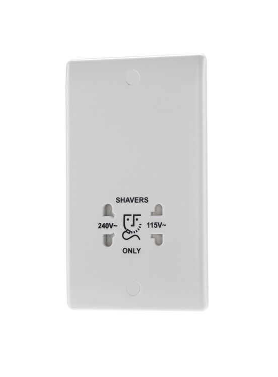 [25AR.3SH] Bg.Curv Shaver Skt Whi Tall 820