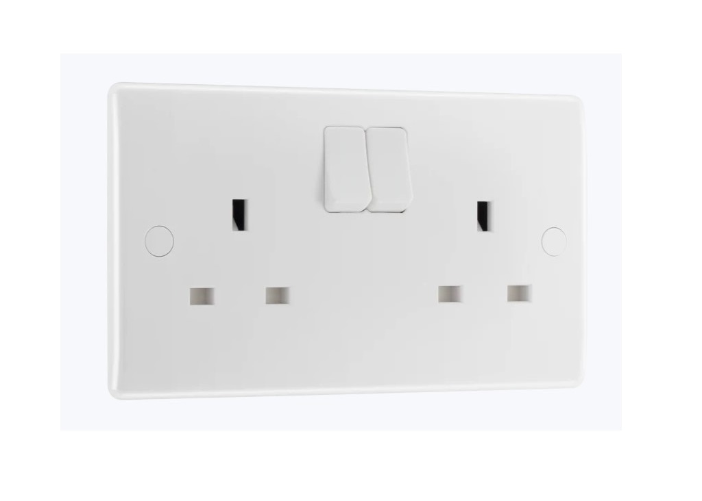 Bg.Curv DoubleSkt DP Whi 822DP