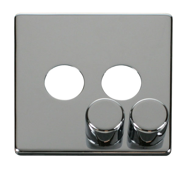 Dimmer 2g Cover Ch CC SCP242CH