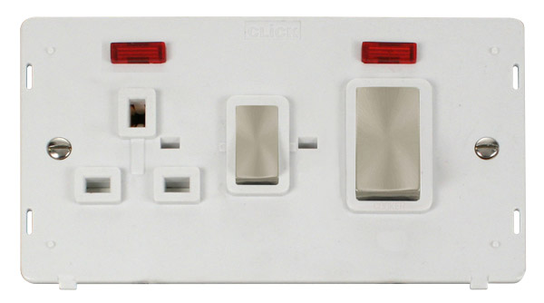 Cooker Sw Skt Neo Mod Wh SBr CC SIN505PWBS