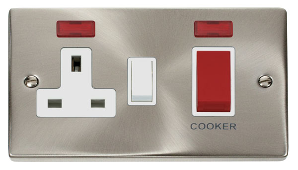 Cooker Sw Skt Neo Deco SC Wh VPSC205
