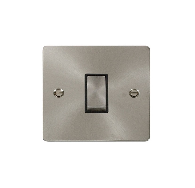 [25CFSBB.11] Switch 1g 2w Def StBruBLk FPBS411