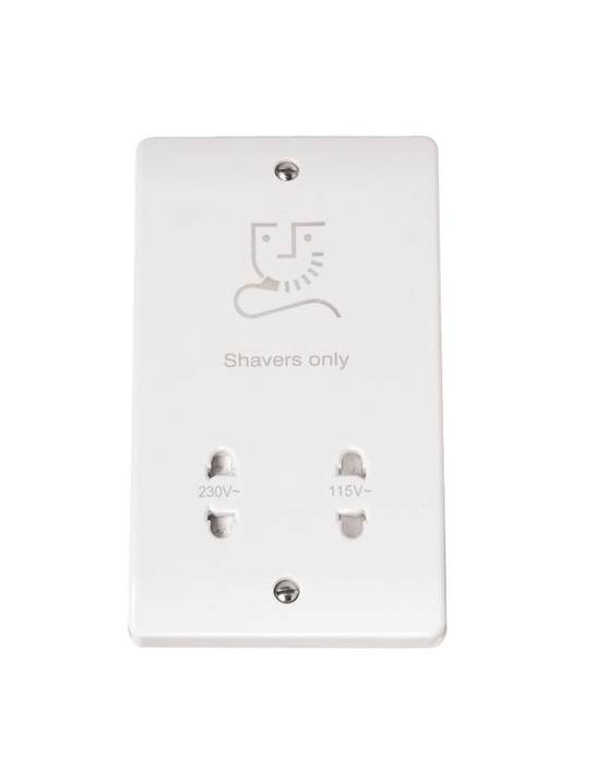 [25AM.3Sh] Dekko Shaver Skt Whi Tall CMA100