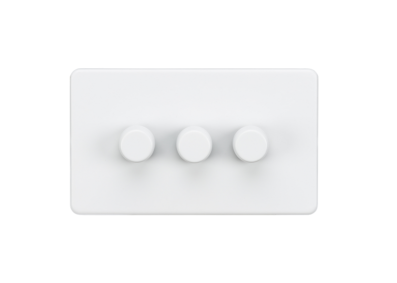 [25MLCMa.03] ML ScrLess Whi.Matt Dimmer 3g 5-150w SF2193MW