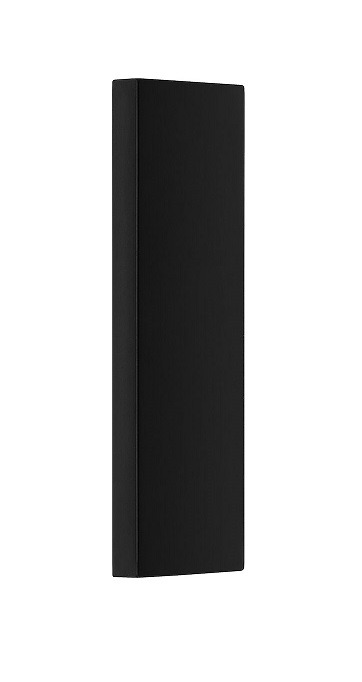 [25MMB.E1/2] Euro Module Blank Half Pair Black EMBLKB-01