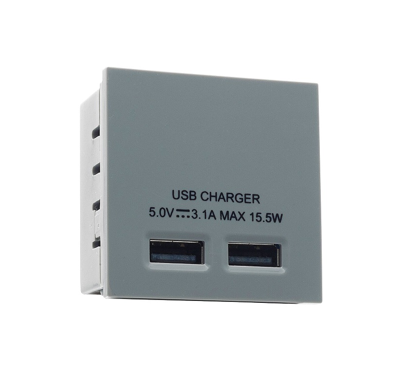 [25MMG.USB] Euro Module USB-Grey EMUSB3G-01 (Special)