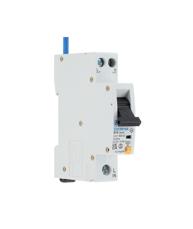 BG RCBO 16A 30ma B curve 6ka ▢CUCRB16A-01