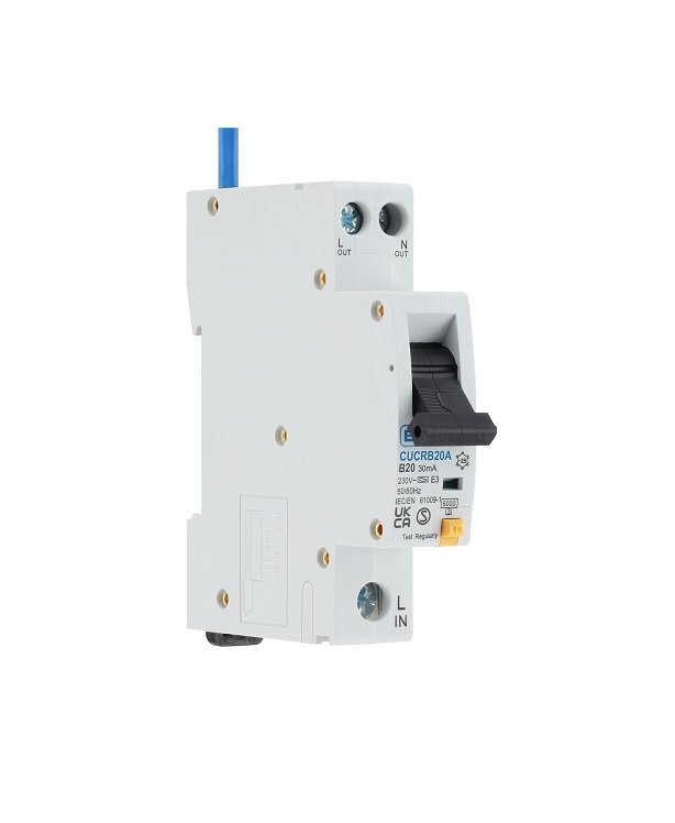 [271EB20▢] BG RCBO 20A 30ma B curve 6ka ▢CUCRB20A-01
