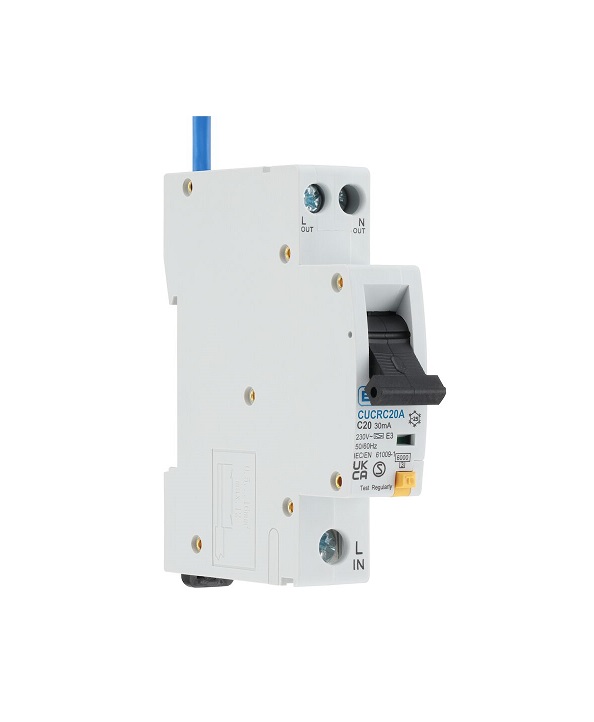 BG RCBO 20A 30ma C curve 6ka ▢CUCRC20A-01