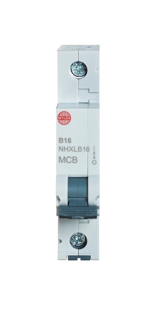 [271BB16◍NHXB16] Wylex MCB 16a B curve 6ka