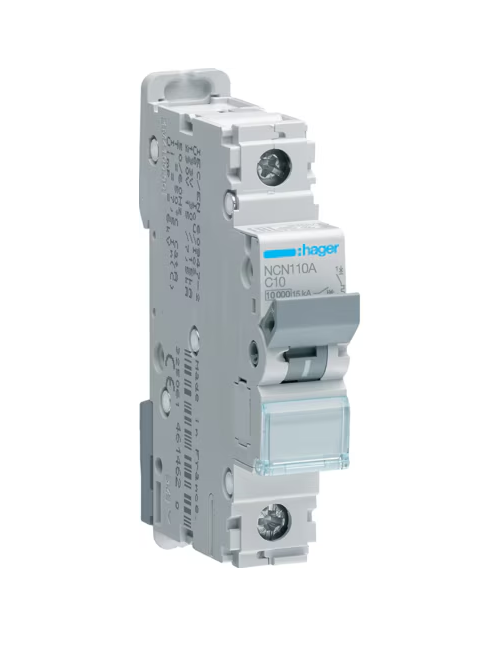 MCB 10A C 10KA 1P NCN110A