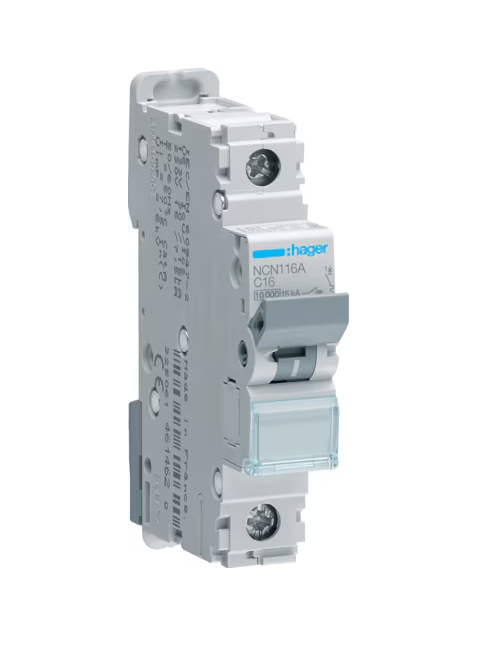 [273HM1C16-10K] MCB 16A C 10KA 1P NCN116A