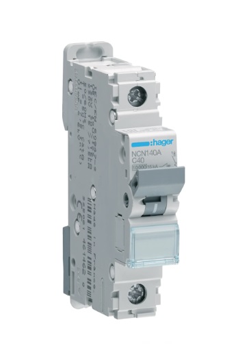 MCB 40A C 10KA 1P NCN140A