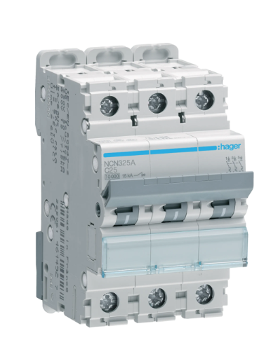 [273HM3C25-10K] MCB 3P 25A C 10KA NCN325A