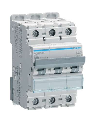 [273HM3C63-10K] MCB 3P 63A C 10KA NCN363A